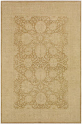handmade Traditional Kafkaz Brown Beige Hand Knotted RECTANGLE 100% WOOL area rug 9 x 12